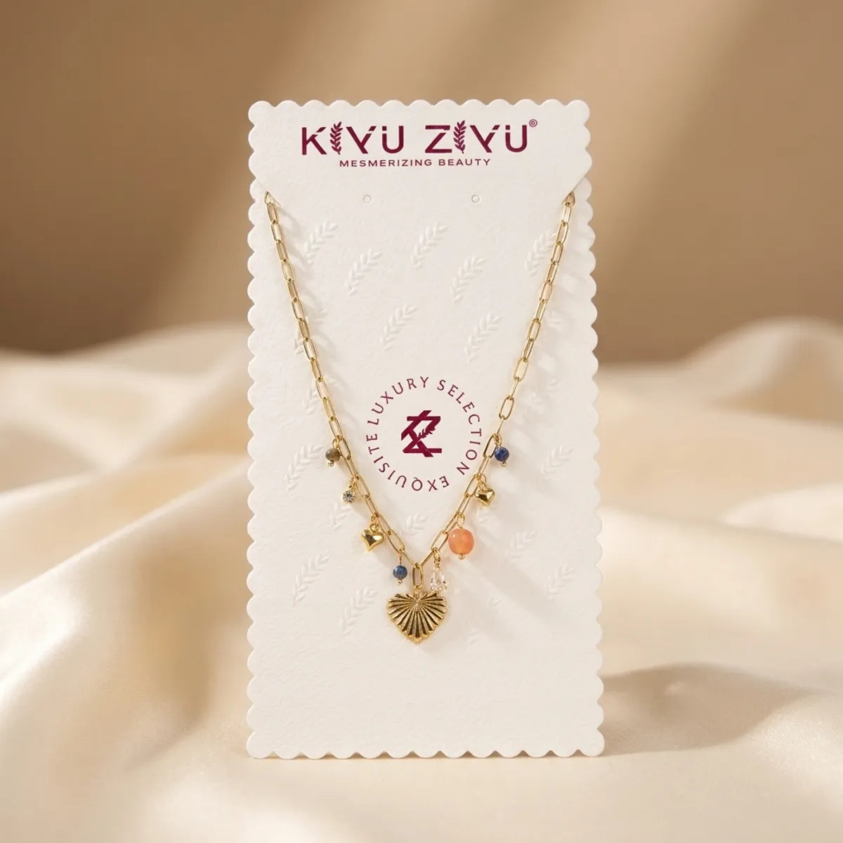 Anti Tarnish Charm Necklace