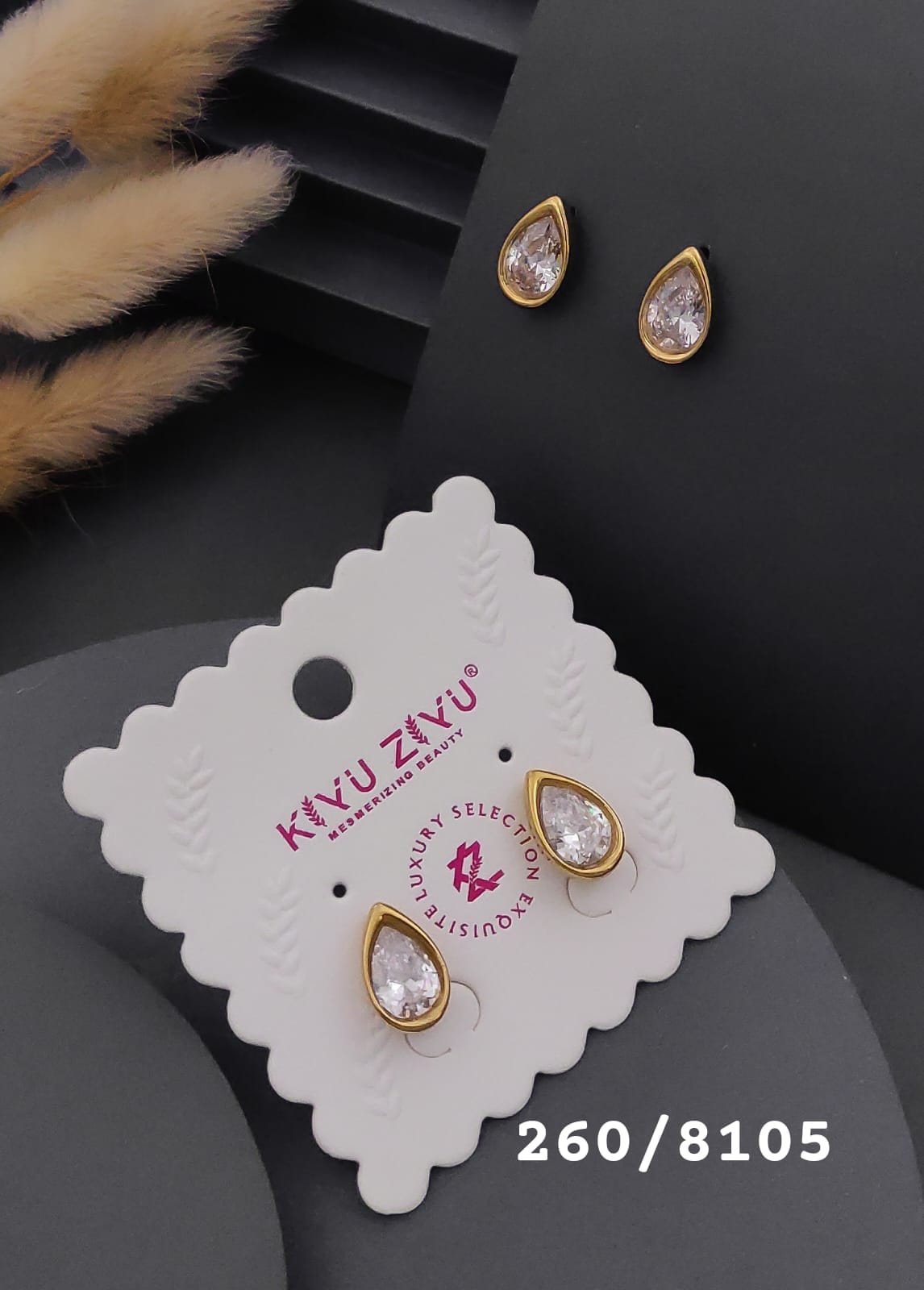 Anti Tarnish Stainless Steel Earring