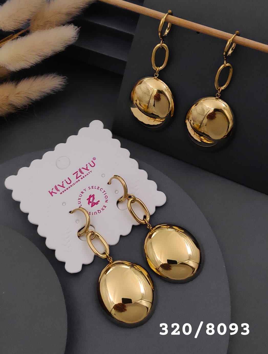 Anti Tarnish Stainless Steel Earring