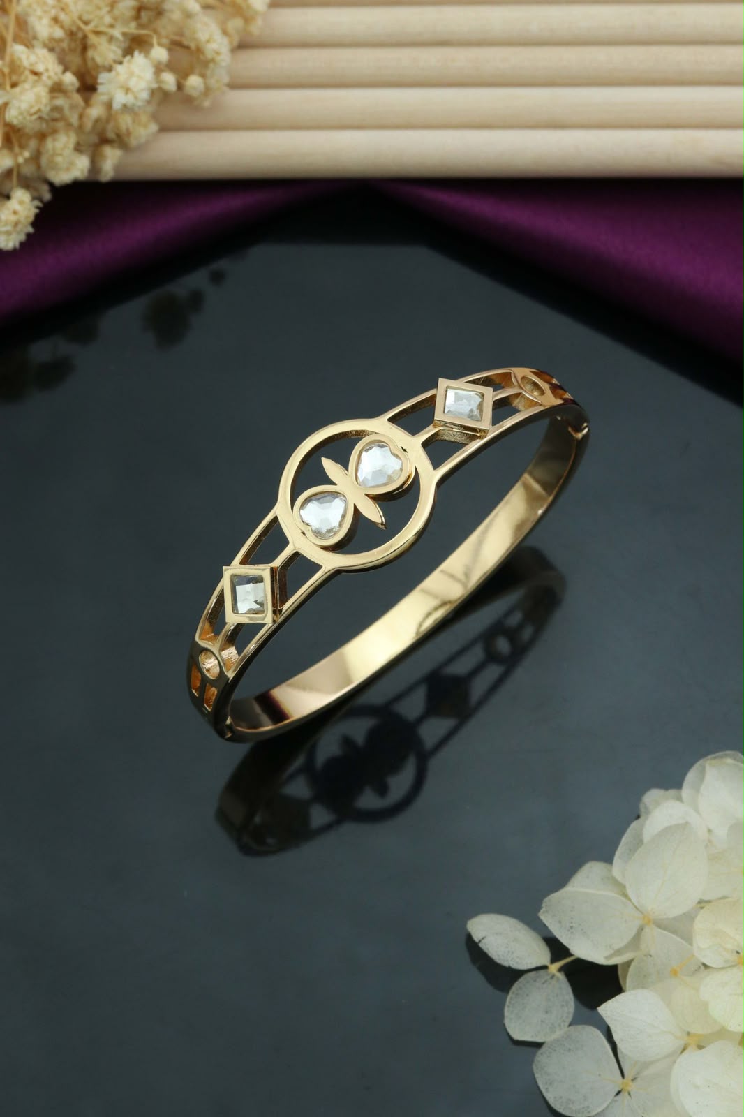 Anti Tarnish Stainless Steel Small Size Baby Kada
