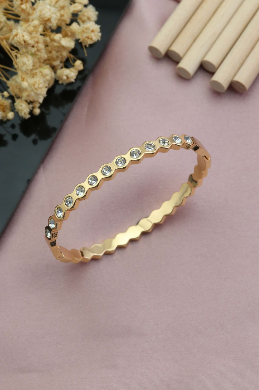 Anti Tarnish Stainless Steel Small Size Baby Kada