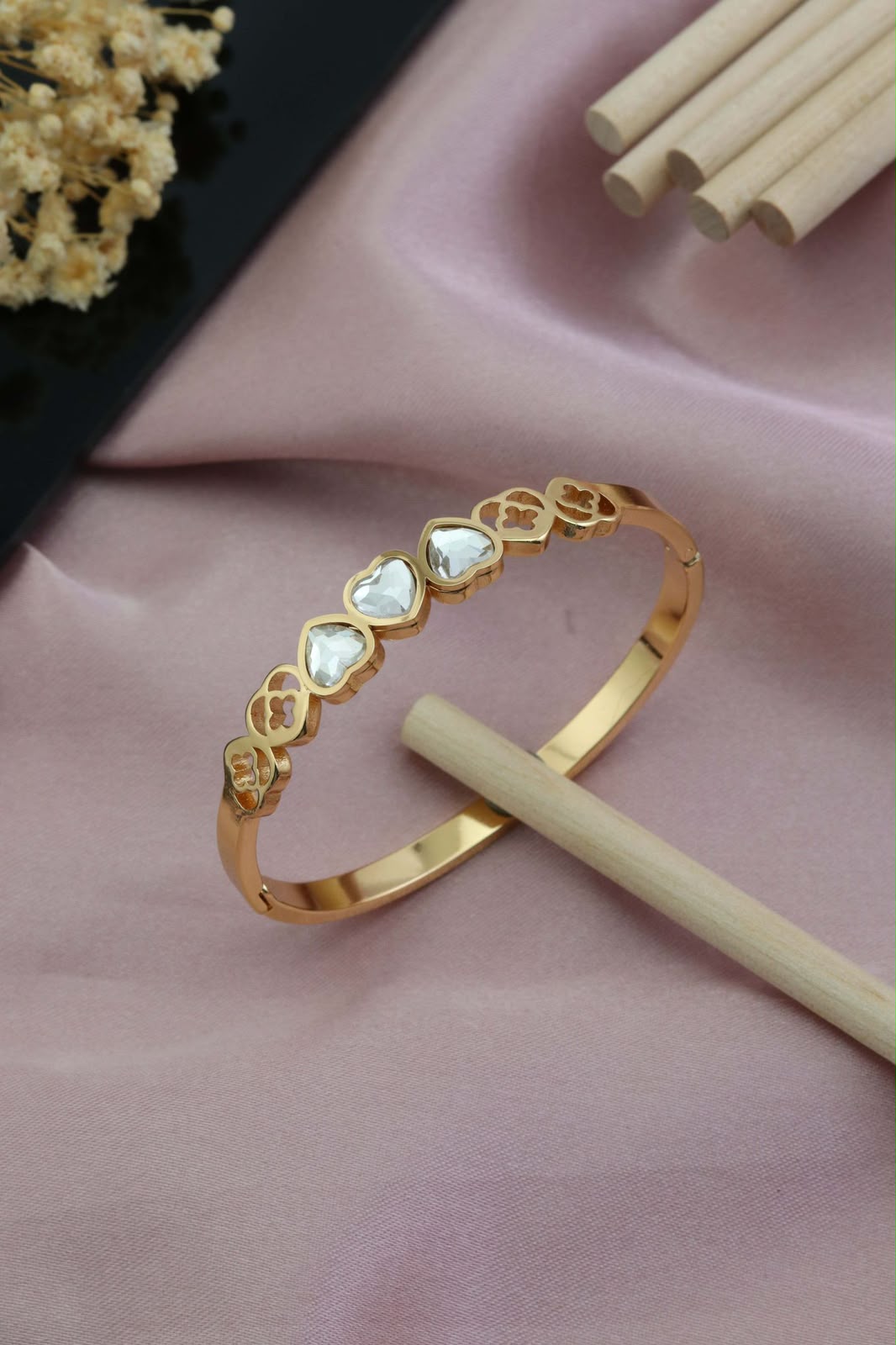 Anti Tarnish Stainless Steel Small Size Baby Kada