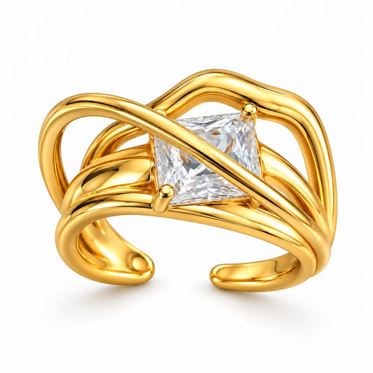 Klitz Ring Anti Tarnish Adjustable Ring