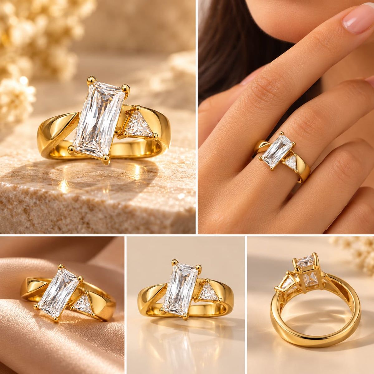Klitz Ring Anti Tarnish Adjustable Ring