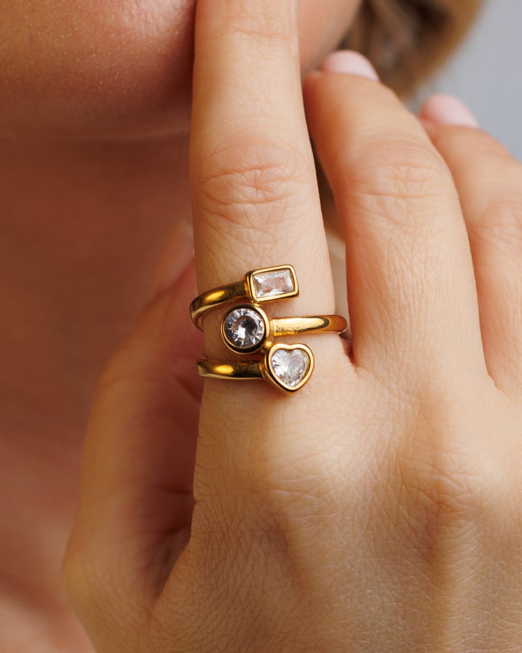 Klitz Ring Anti Tarnish Adjustable Ring