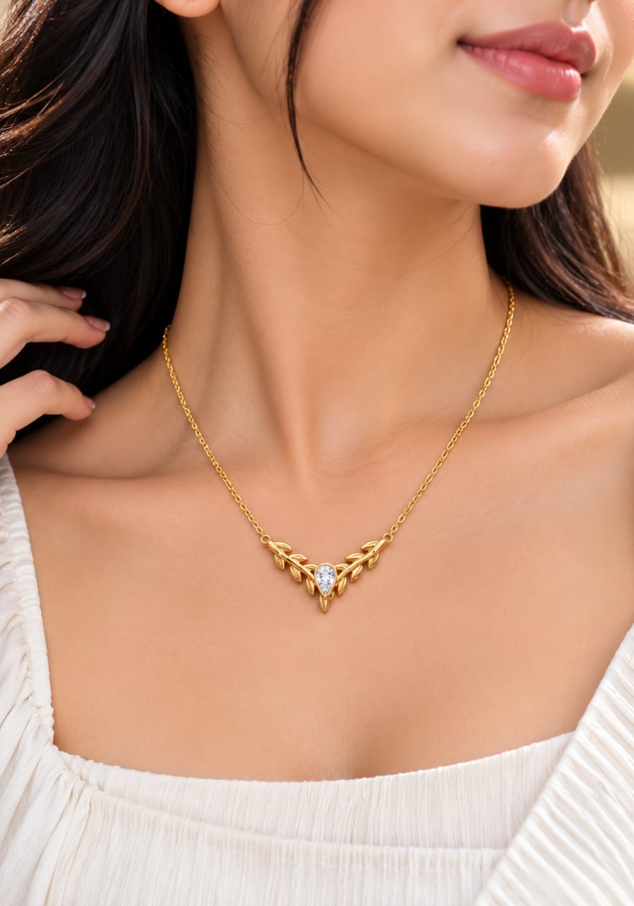 Anti Tarnish Stainless Steel Chain Necklace