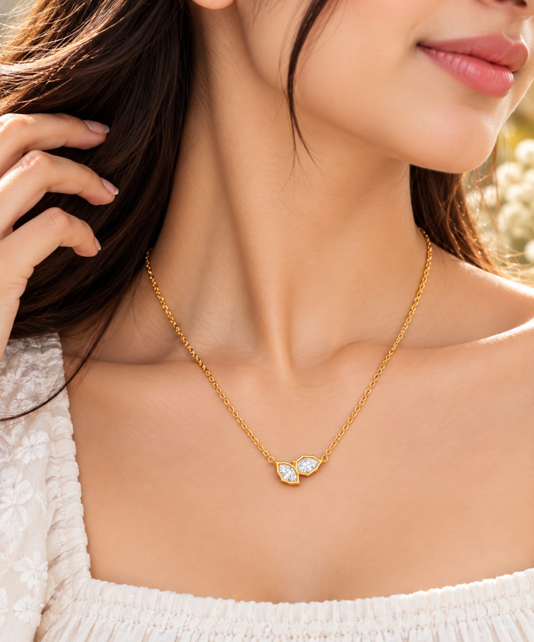 Anti Tarnish Stainless Steel Chain Necklace