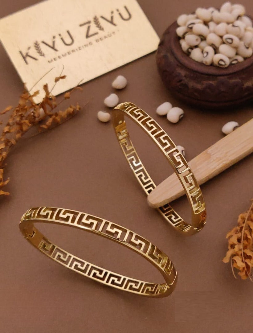 Kiyu Ziyu Anti Tarnish Kada Stainless Steel Kada