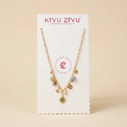 Anti Tarnish Charm Necklace