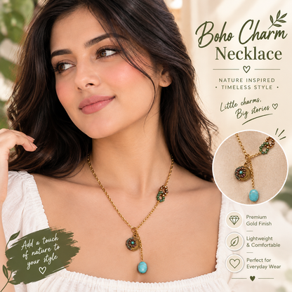 Boho Charm Necklace