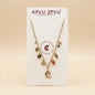 Anti Tarnish Charm Necklace