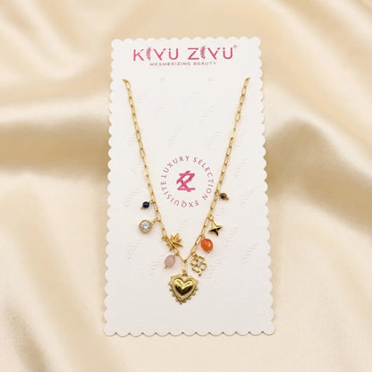 Anti Tarnish Charm Necklace