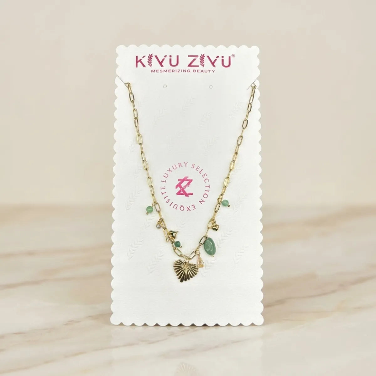Anti Tarnish Charm Necklace