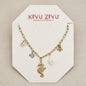 Anti Tarnish Charm Necklace