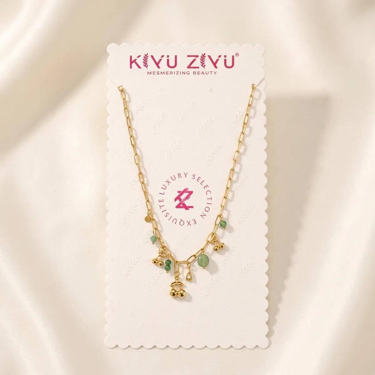 Anti Tarnish Charm Necklace