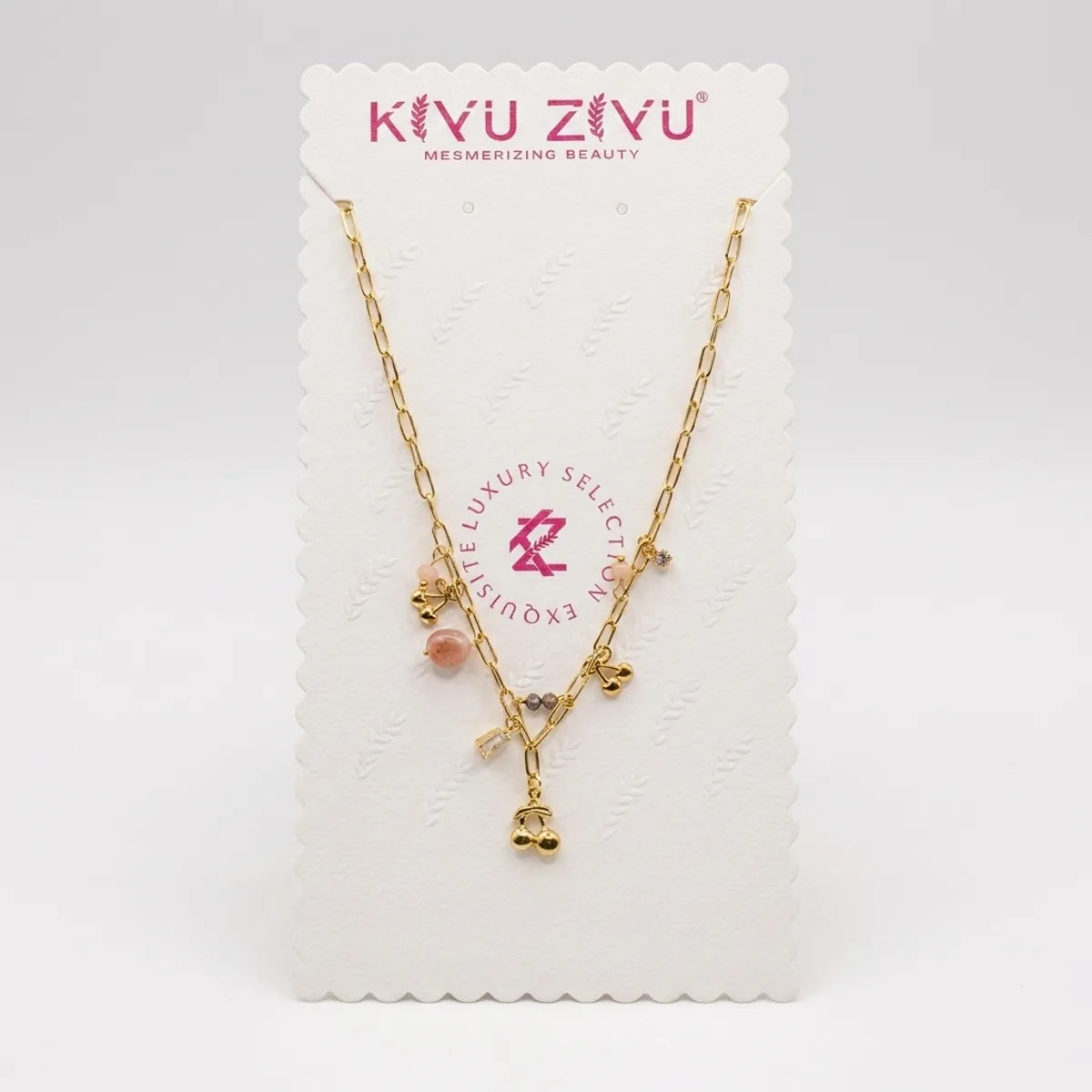 Anti Tarnish Charm Necklace