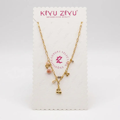 Anti Tarnish Charm Necklace