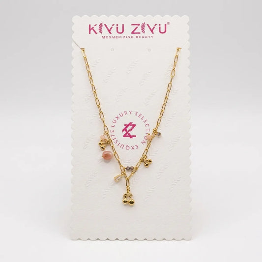 Anti Tarnish Charm Necklace