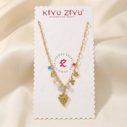 Anti Tarnish Charm Necklace