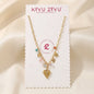 Anti Tarnish Charm Necklace