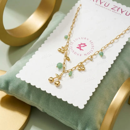 Anti Tarnish Charm Necklace
