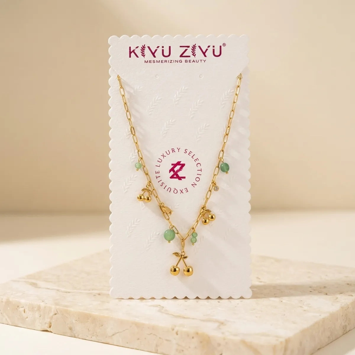 Anti Tarnish Charm Necklace