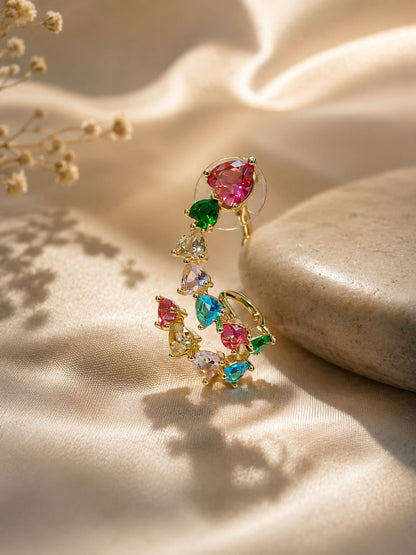Anti tarnish ear cuffs 2958