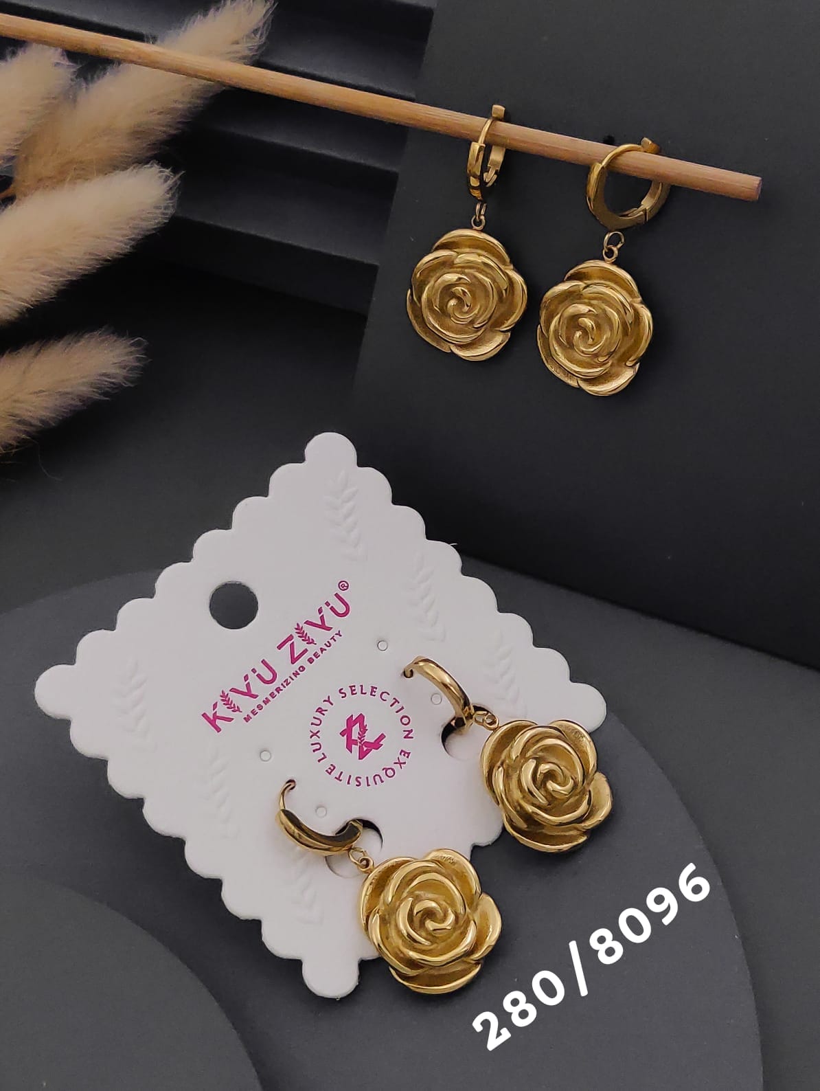 Anti Tarnish Stainless Steel Earring