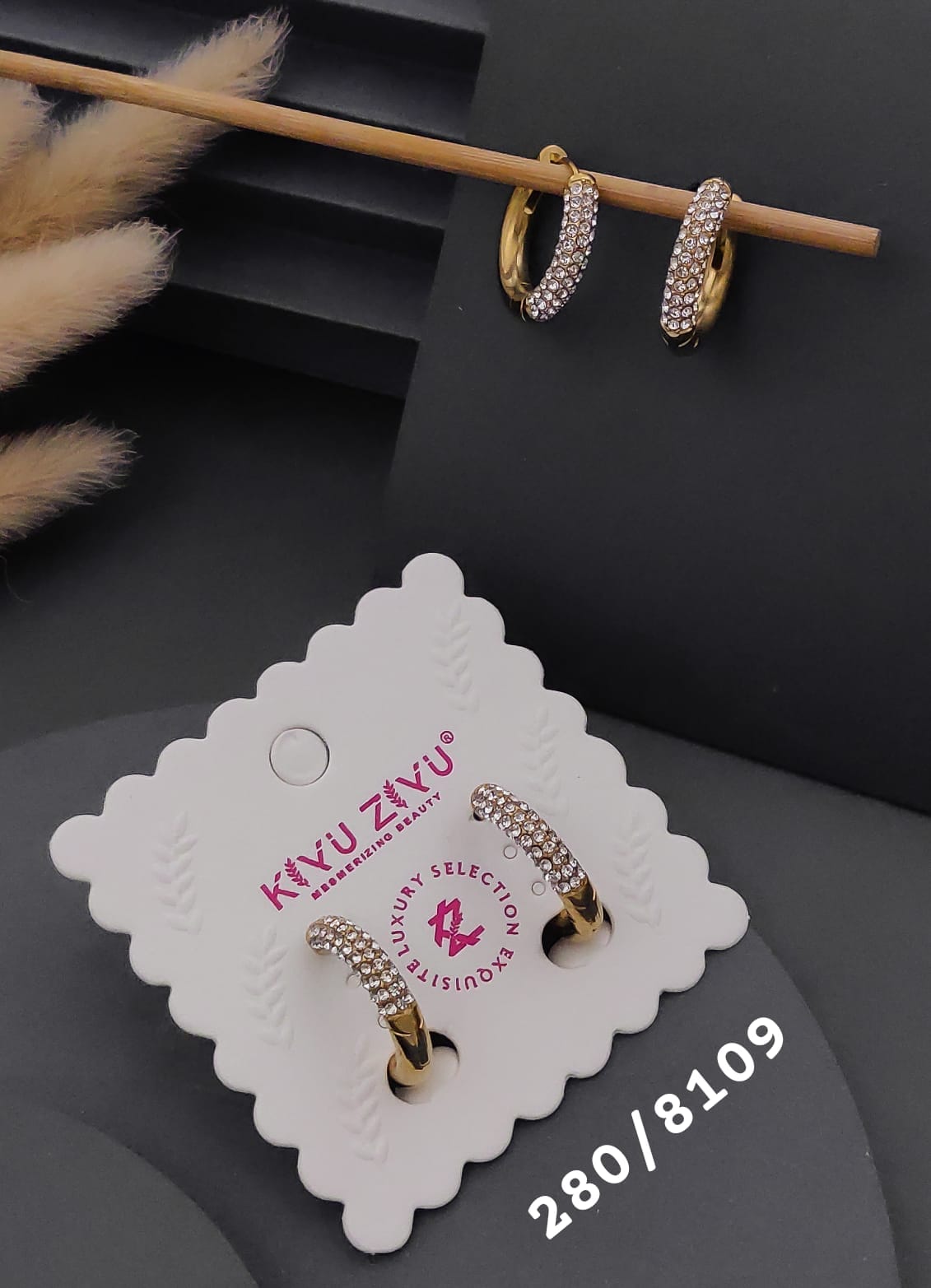 Anti Tarnish Stainless Steel Earring