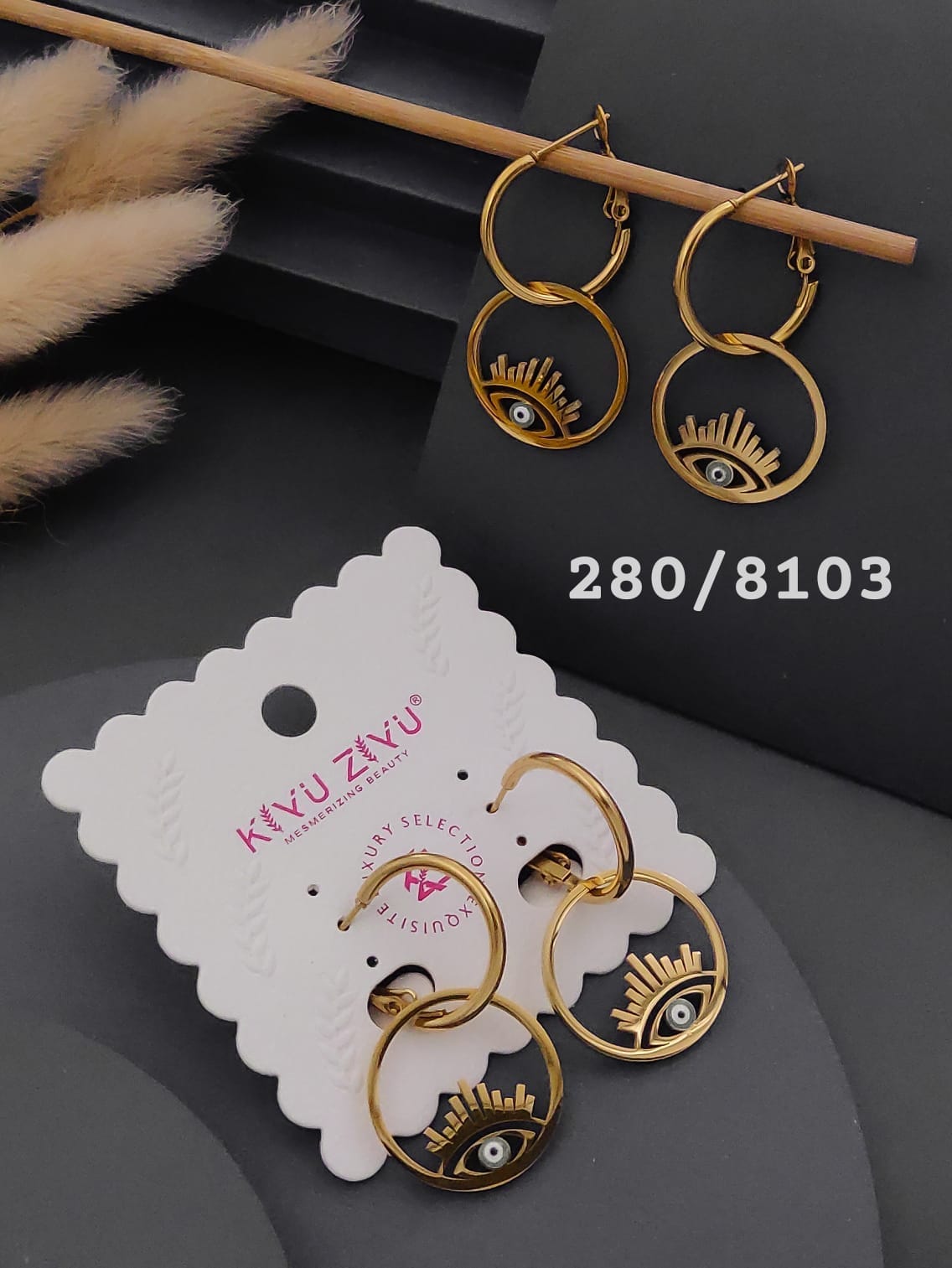 Anti Tarnish Stainless Steel Earring