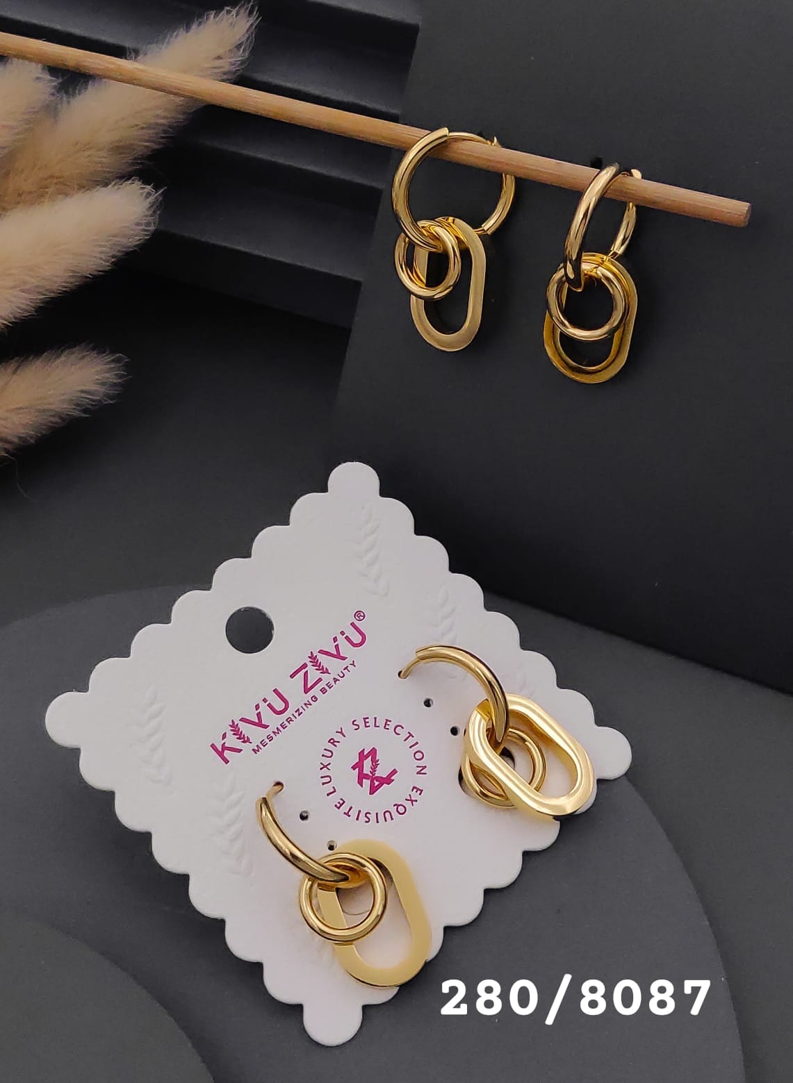 Anti Tarnish Stainless Steel Earring