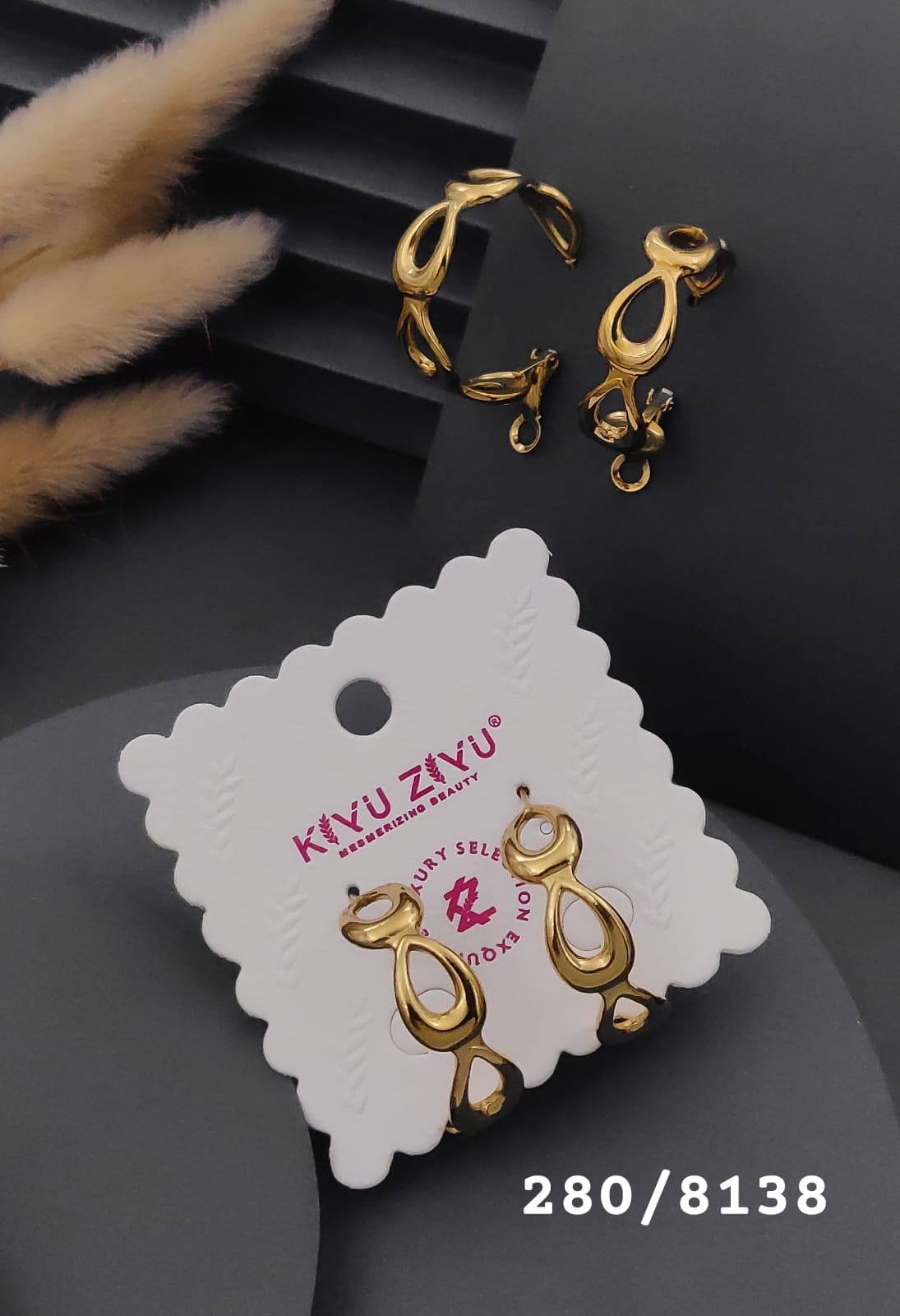 Anti Tarnish Stainless Steel Earring