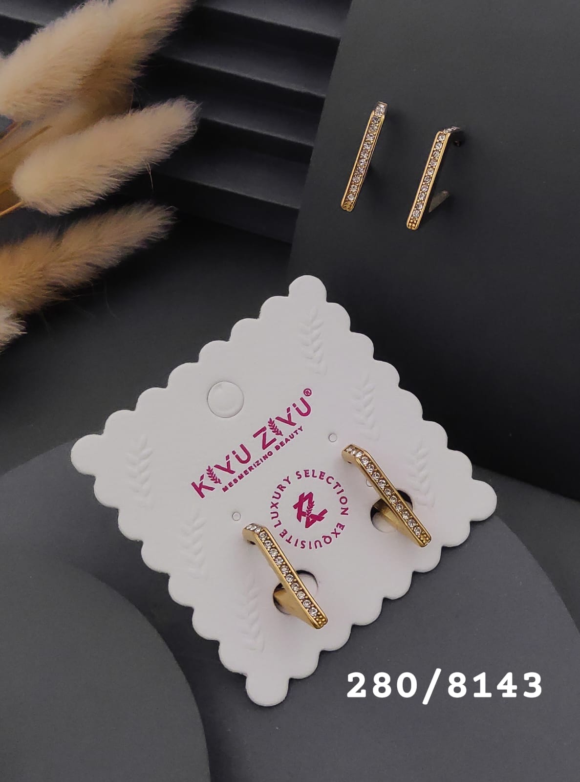Anti Tarnish Stainless Steel Earring