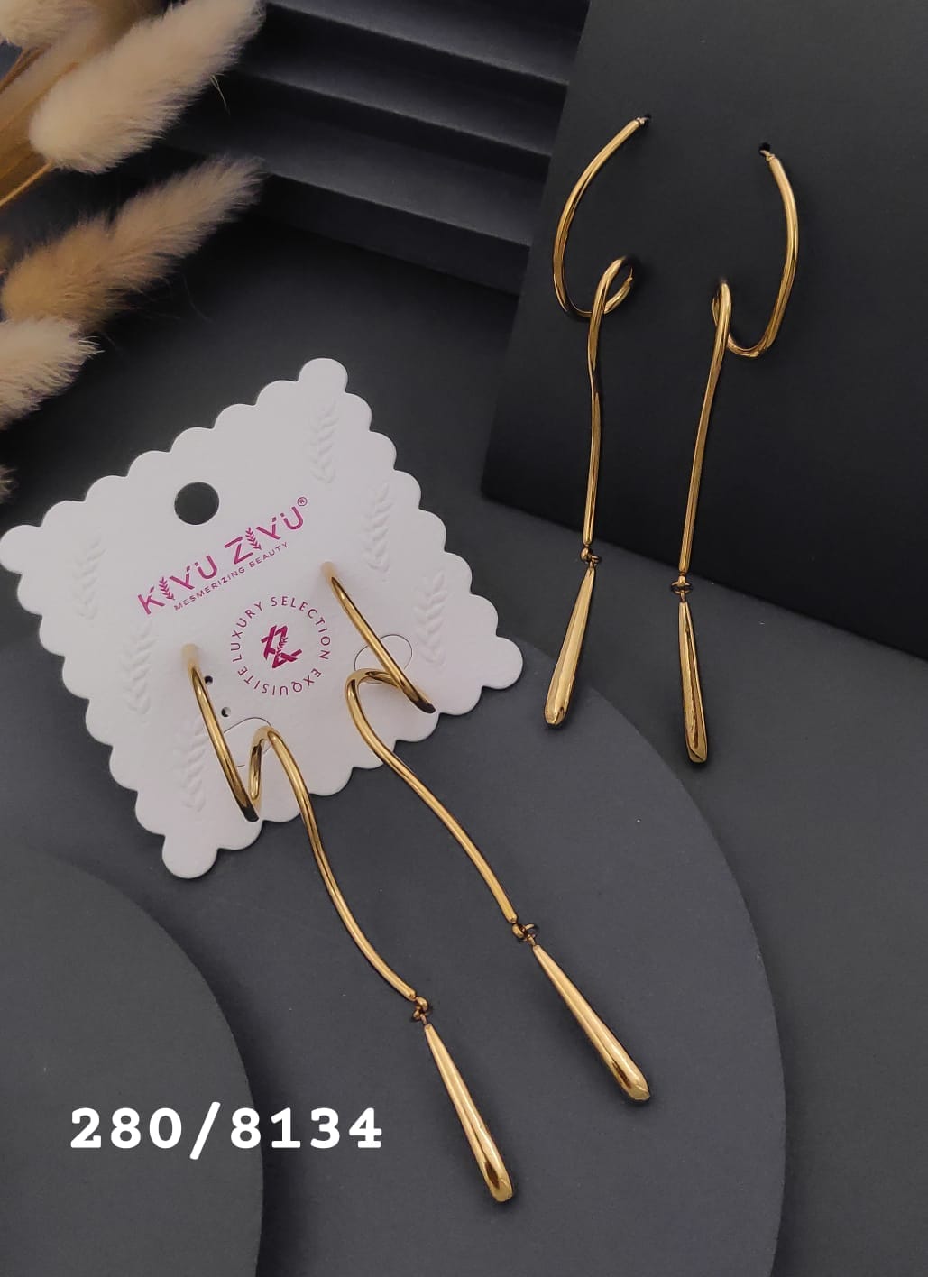 Anti Tarnish Stainless Steel Earring