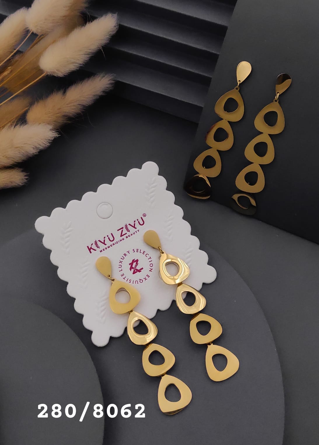 Anti Tarnish Stainless Steel Earring