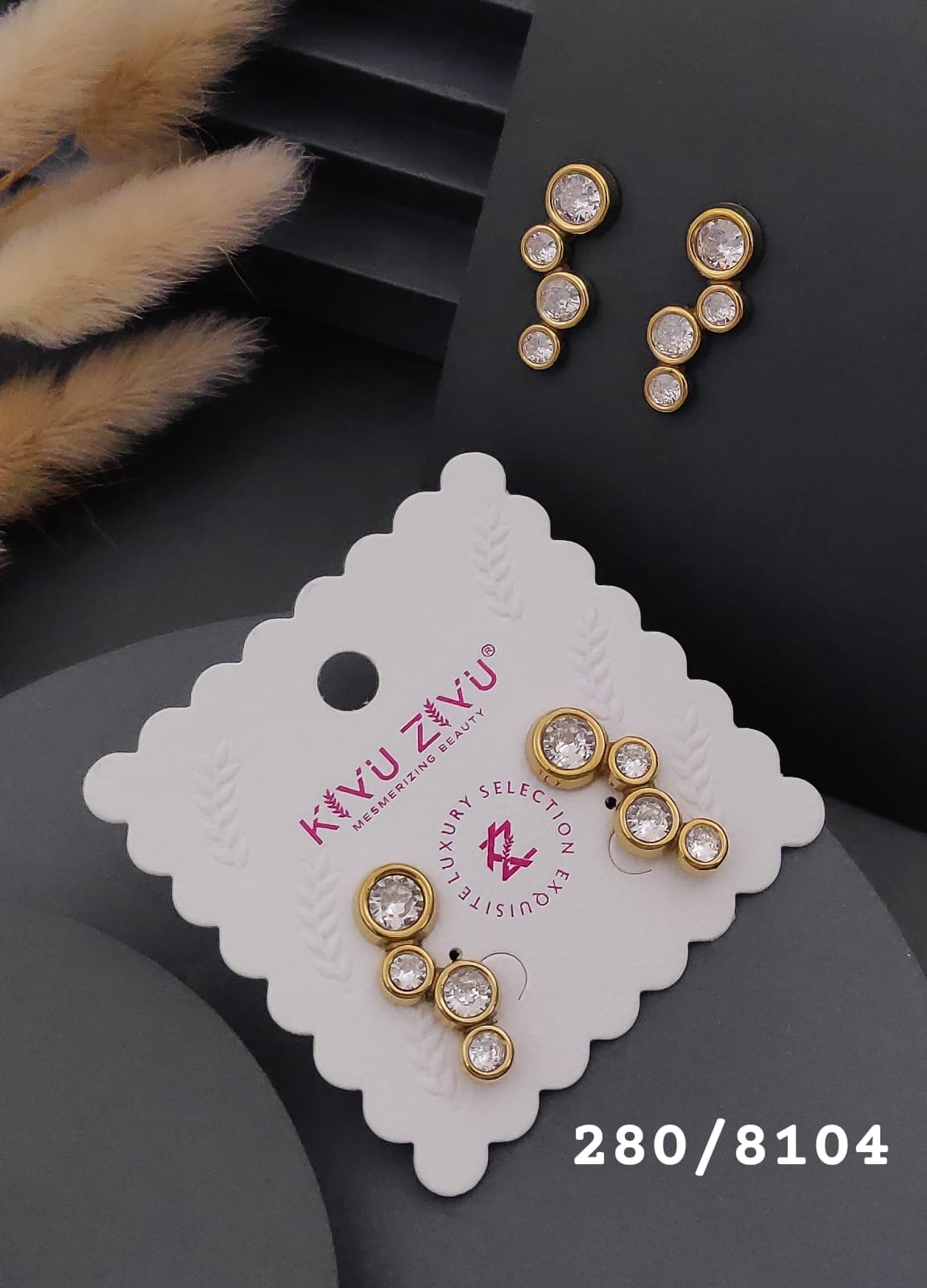 Anti Tarnish Stainless Steel Earring