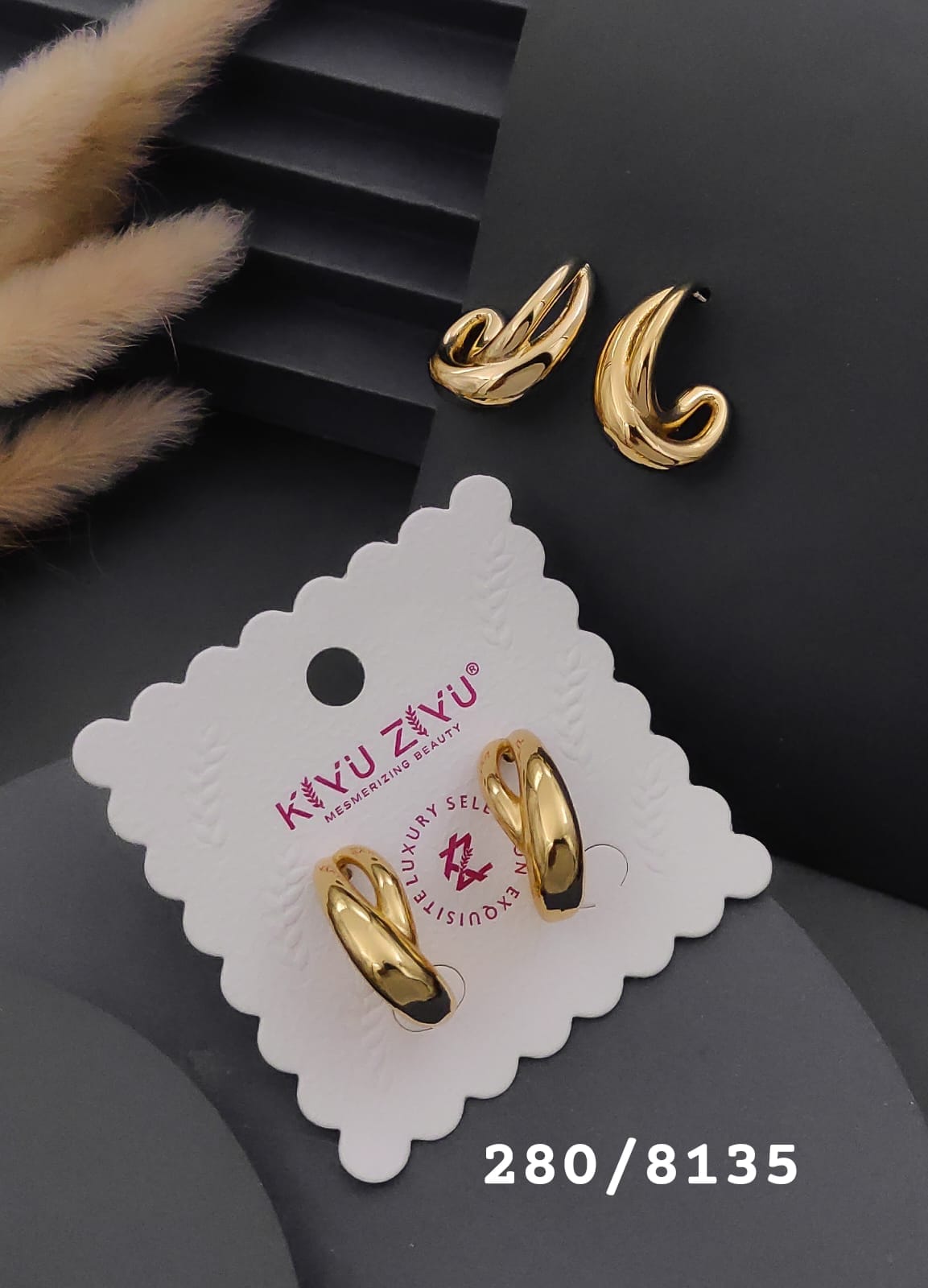 Anti Tarnish Stainless Steel Earring