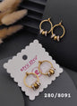 Anti Tarnish Stainless Steel Earring