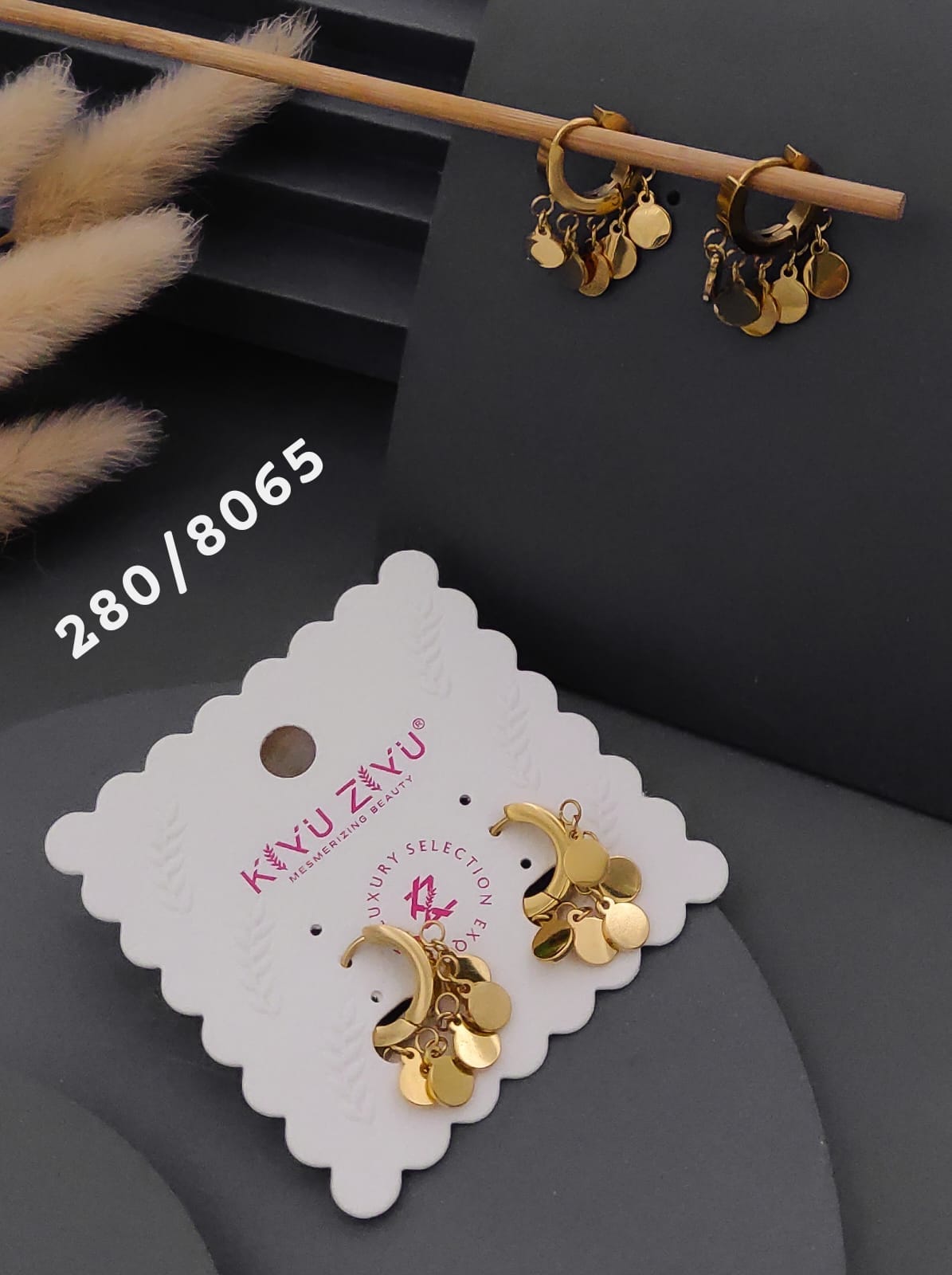Anti Tarnish Stainless Steel Earring