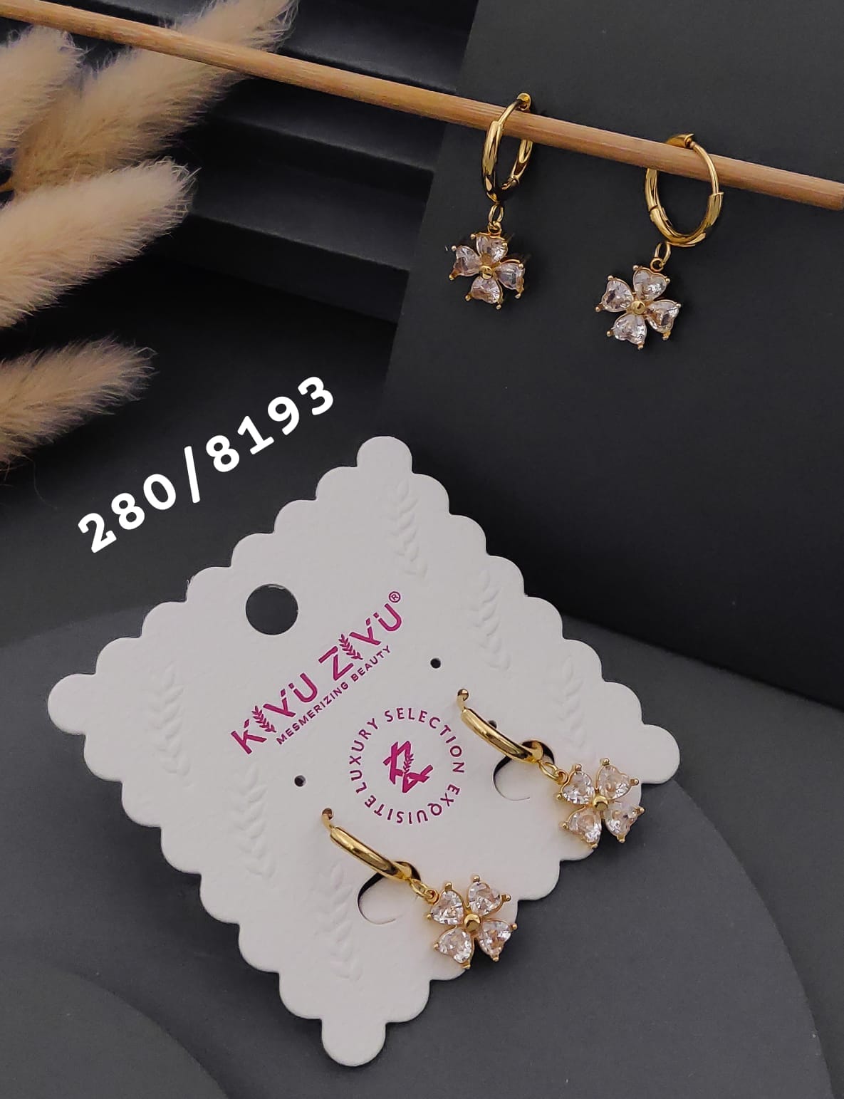 Anti Tarnish Stainless Steel Earring
