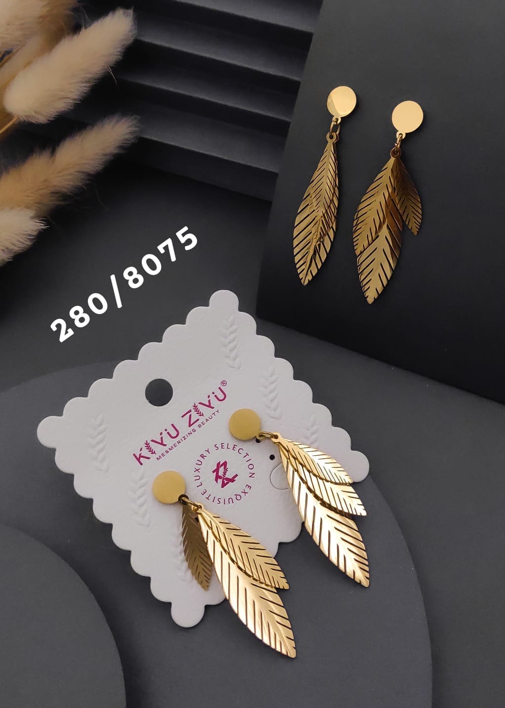 Anti Tarnish Stainless Steel Earring