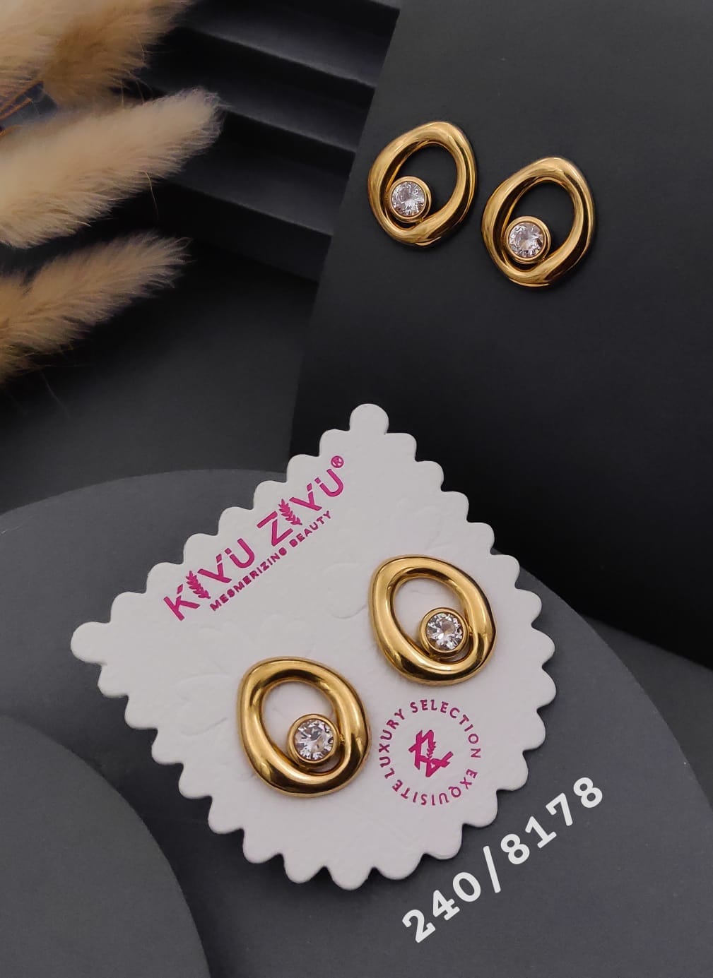 Anti Tarnish Stainless Steel Earring
