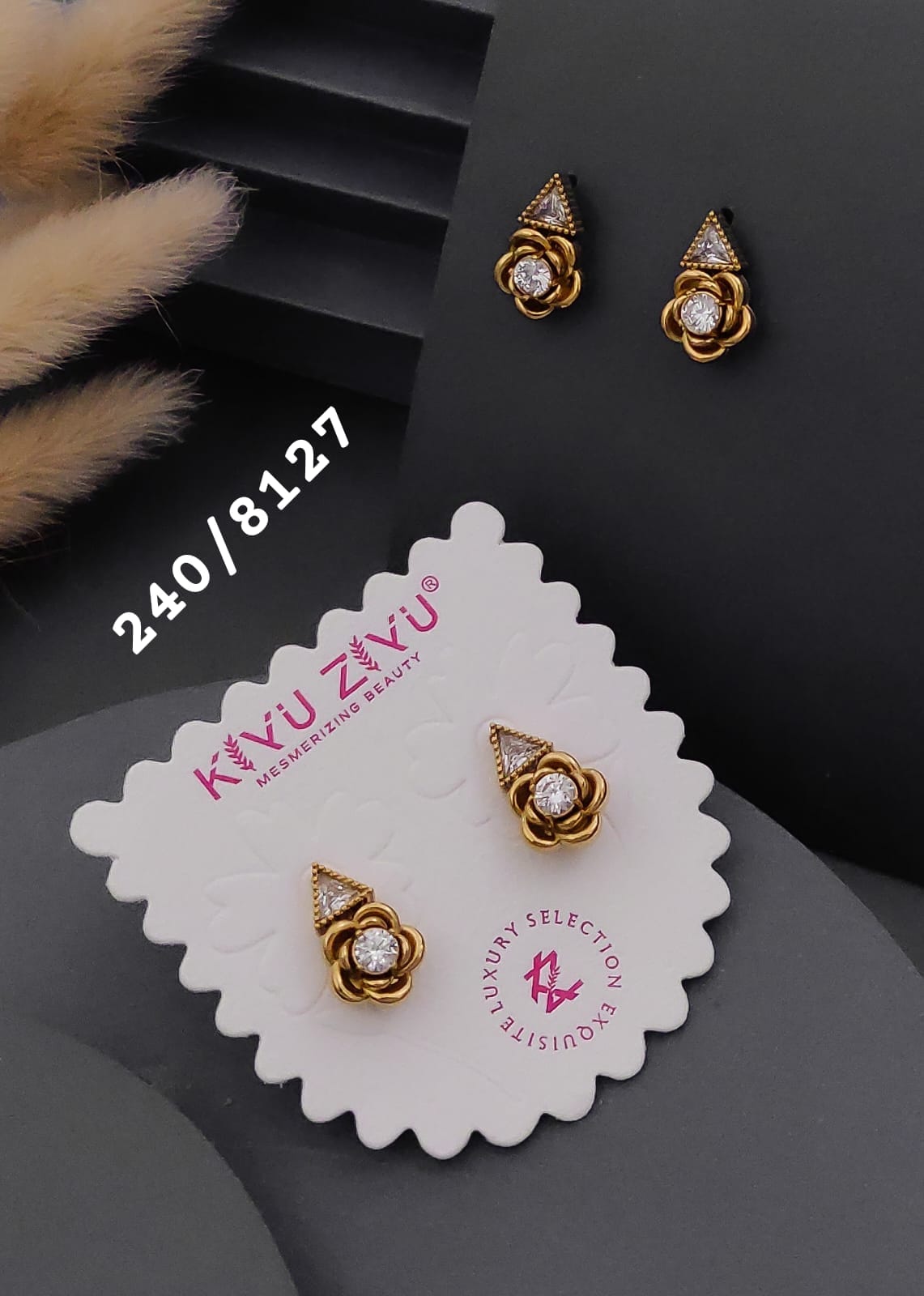 Anti Tarnish Stainless Steel Earring