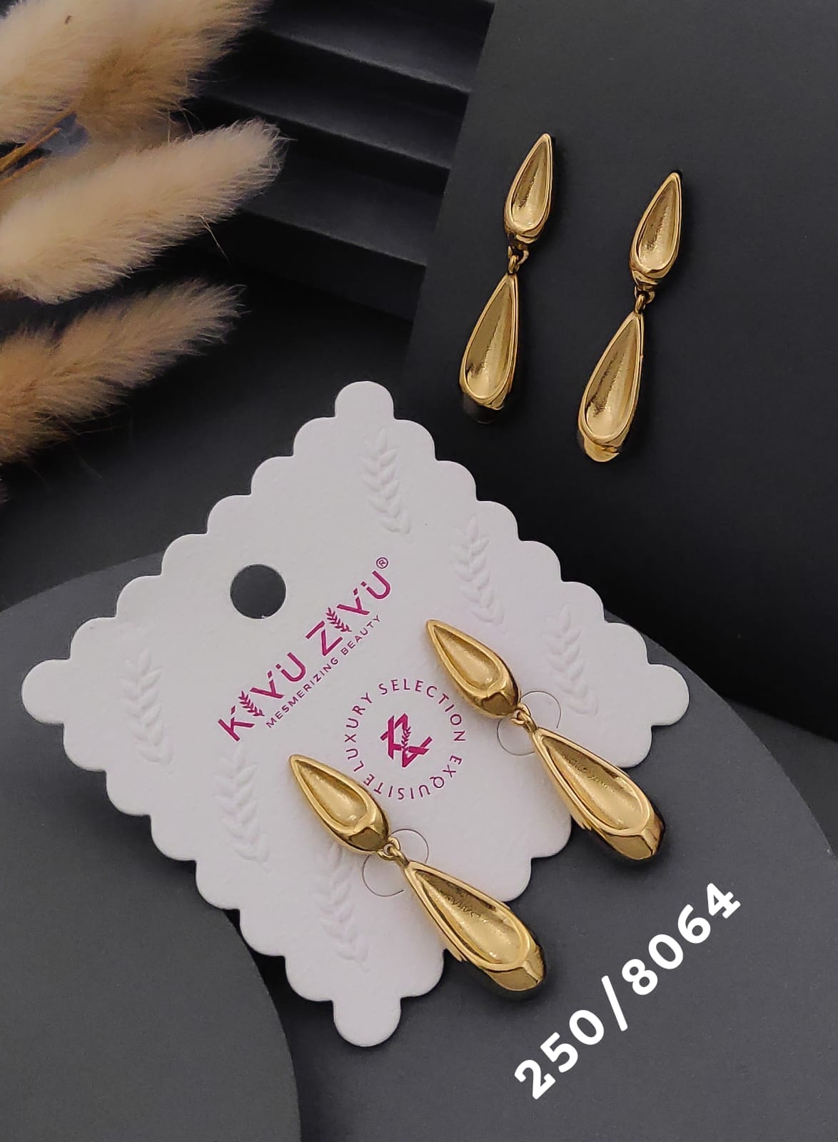 Anti Tarnish Stainless Steel Earring