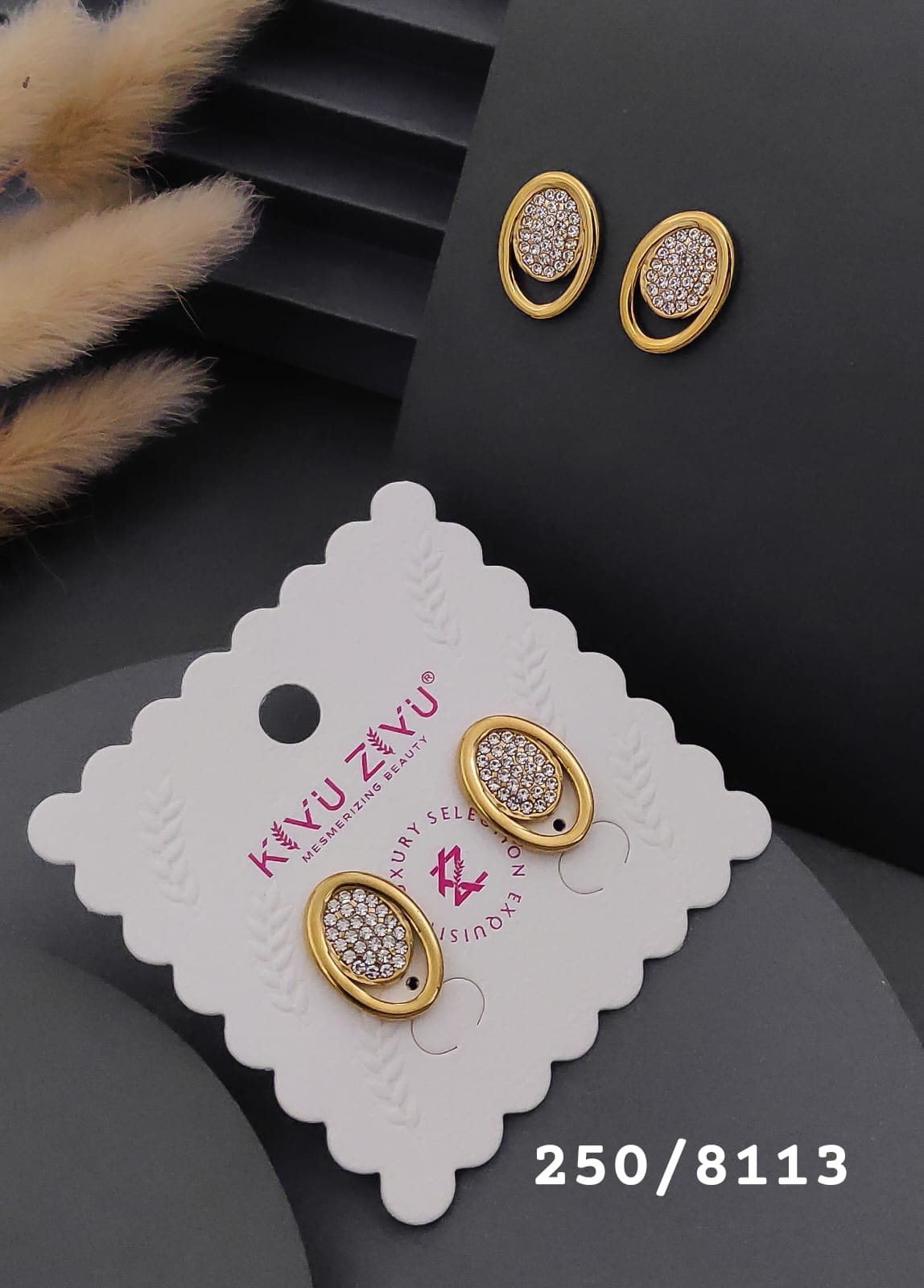 Anti Tarnish Stainless Steel Earring