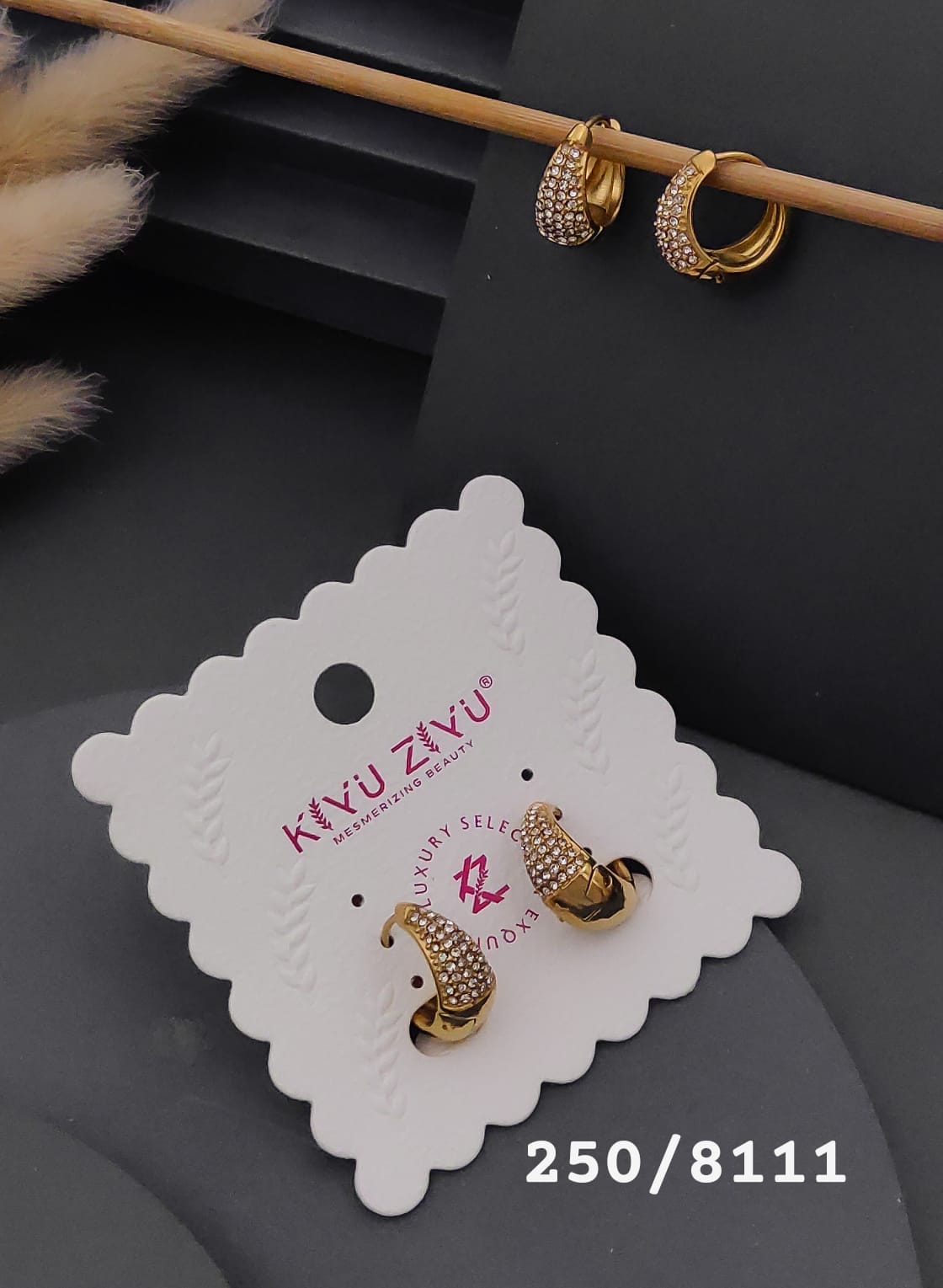 Anti Tarnish Stainless Steel Earring