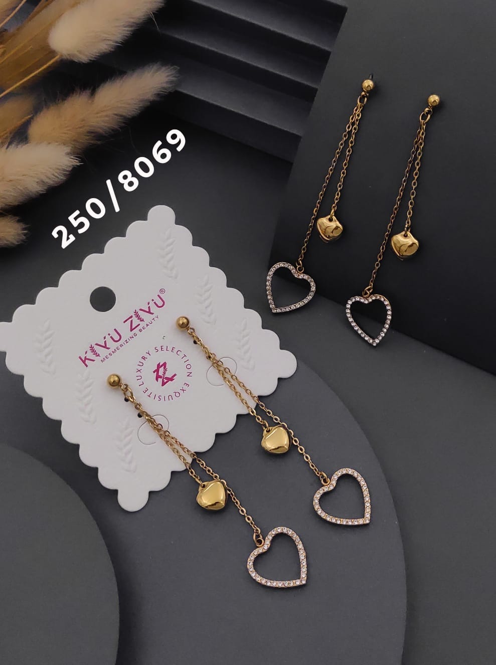 Anti Tarnish Stainless Steel Earring