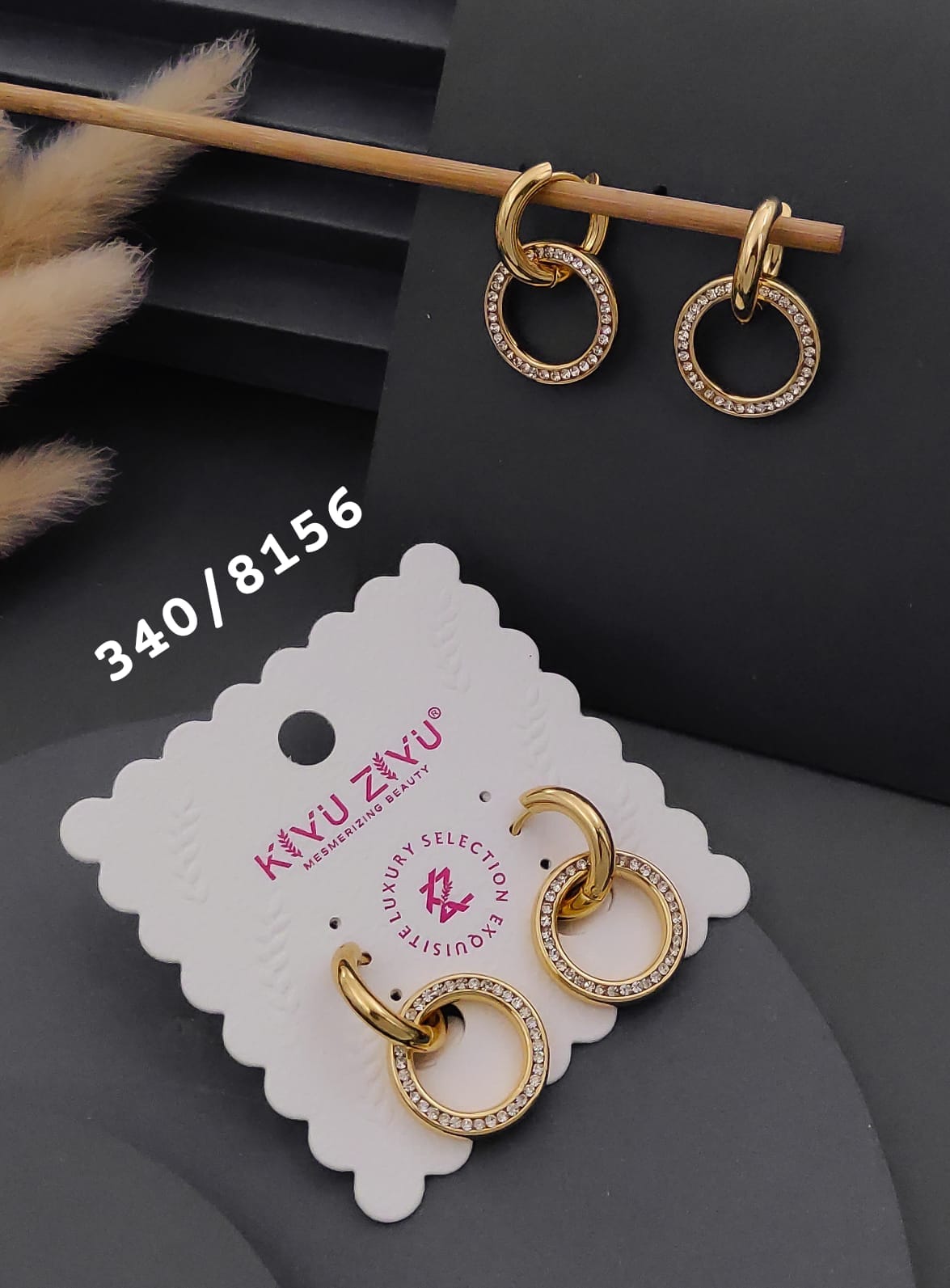 Anti Tarnish Stainless Steel Earring