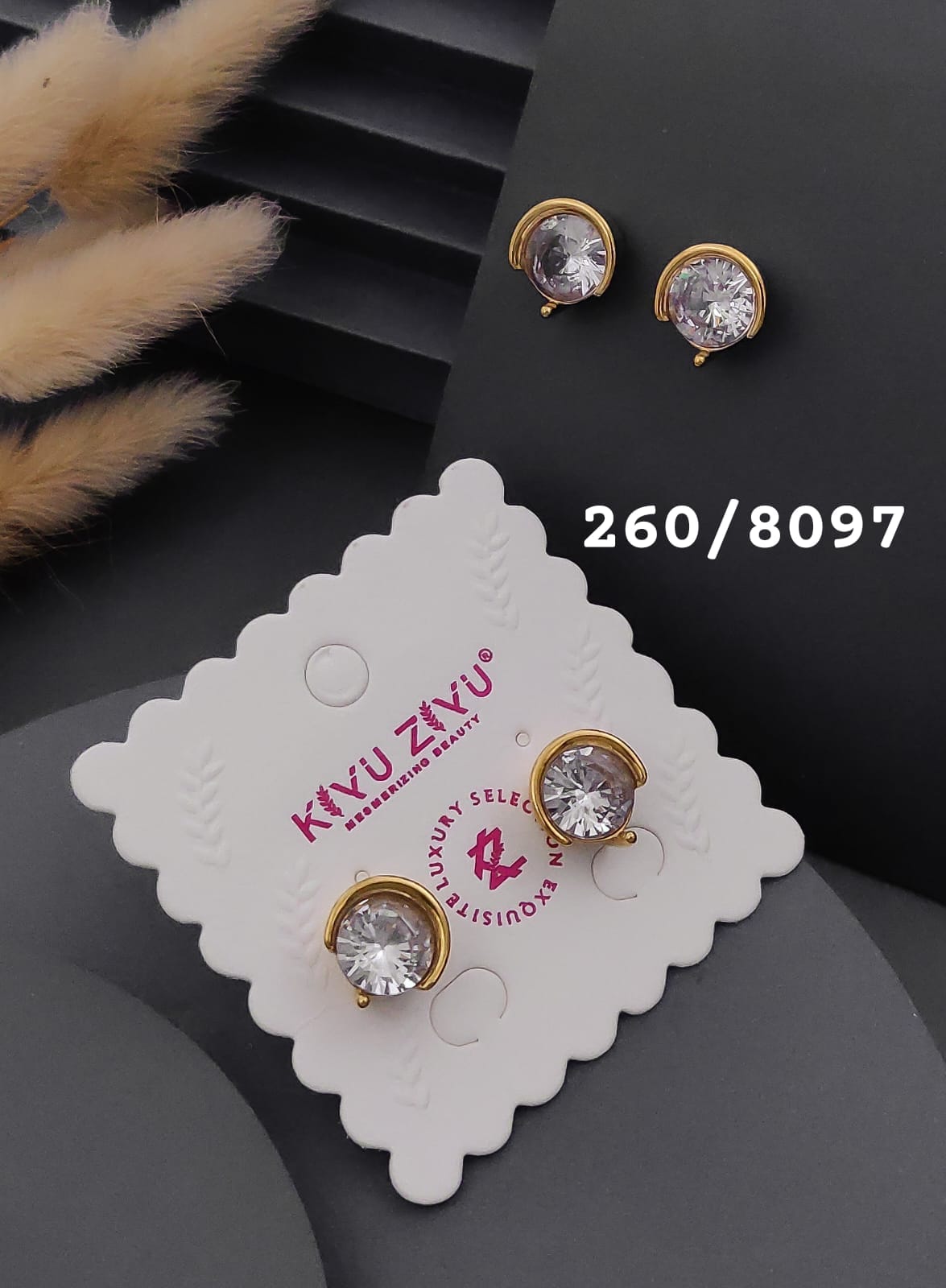 Anti Tarnish Stainless Steel Earring