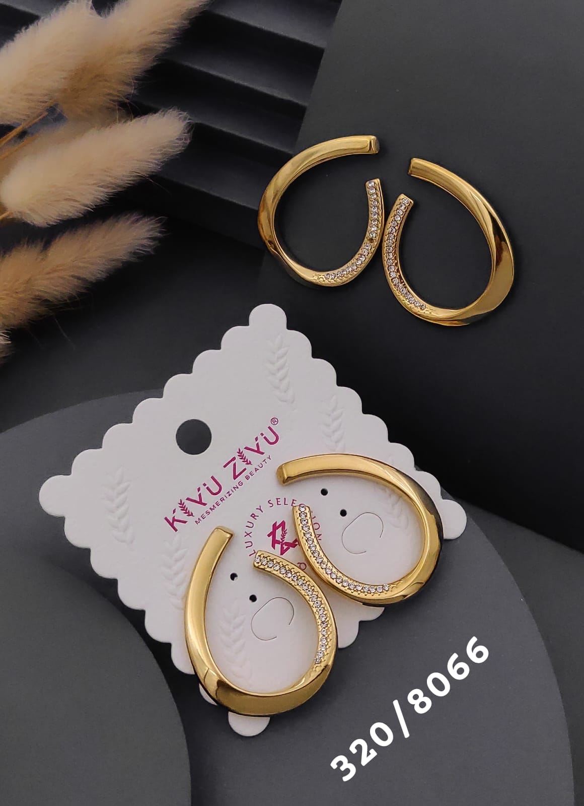 Anti Tarnish Stainless Steel Earring